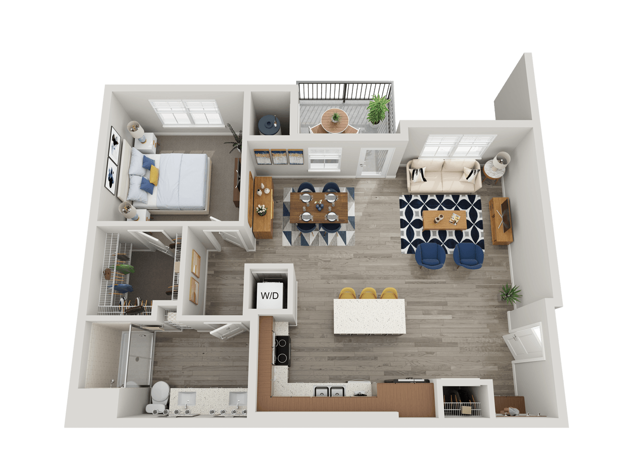 Suite A Floorplan
